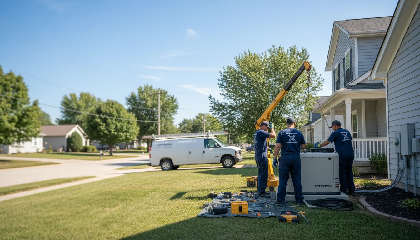 Generator Installation in Haubstadt, IN near me